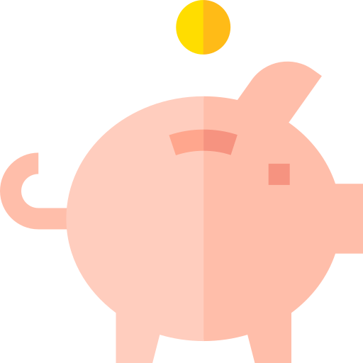 Savings Basic Straight Flat icon