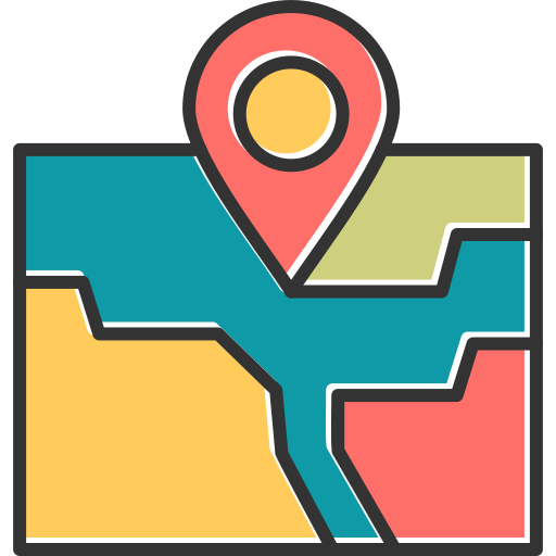 mapa Generic Color Omission icono