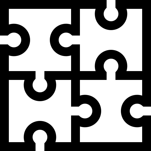 rompecabezas Basic Straight Lineal icono