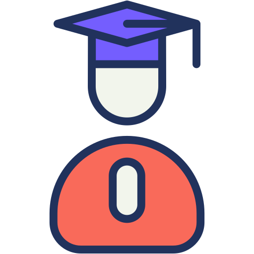 student Generic Outline Color icon