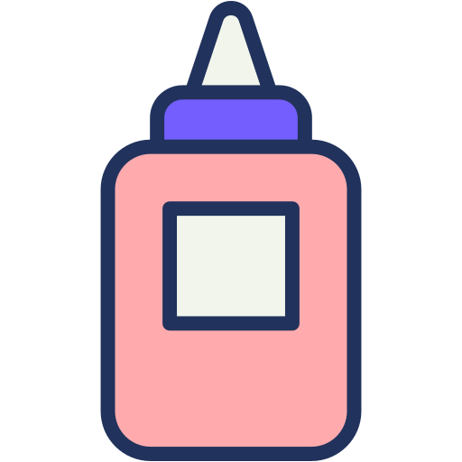 lijm Generic Outline Color icoon