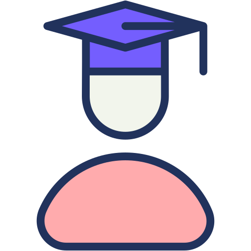 alumno Generic Outline Color icono