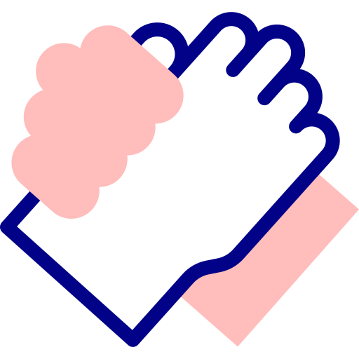 腕相撲 Detailed Mixed Lineal color icon