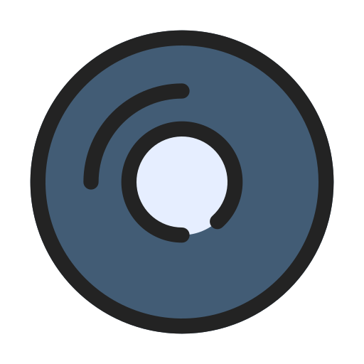 Disk Generic Outline Color icon
