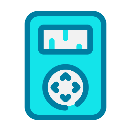 mp3-player Generic Blue icon