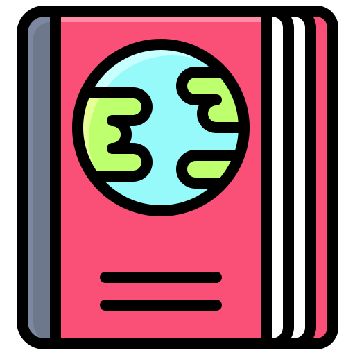 Passport Generic Outline Color icon