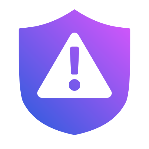 Warning Generic Flat Gradient icon