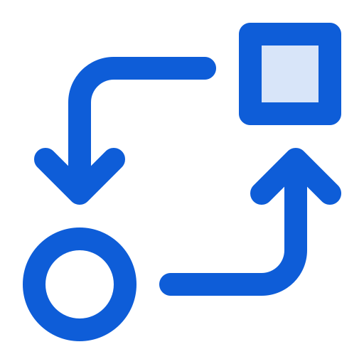 변환 Generic Blue icon