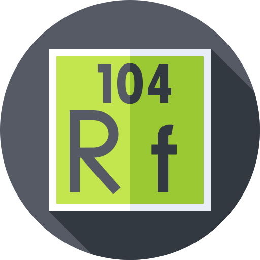 rutherfordio Flat Circular Flat icono