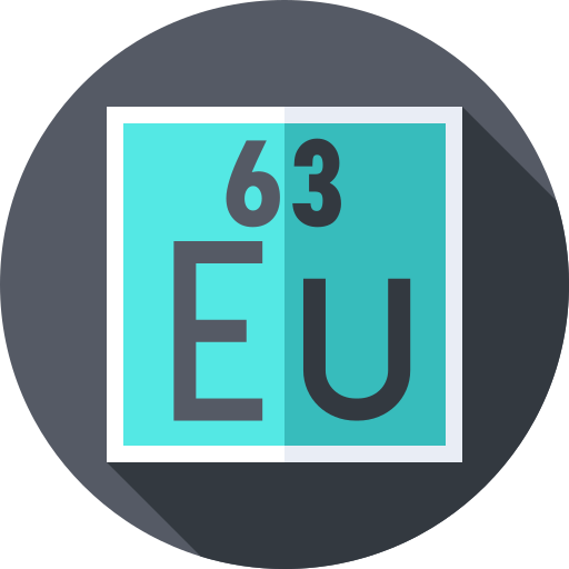 europium Flat Circular Flat icon