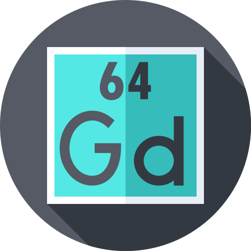 gadolinium Flat Circular Flat icon