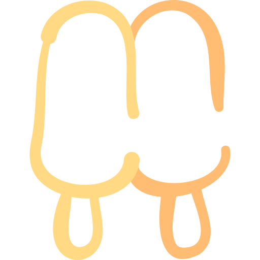 helado Basic Hand Drawn Color icono