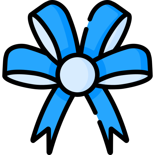 Ribbon bow Special Lineal color icon
