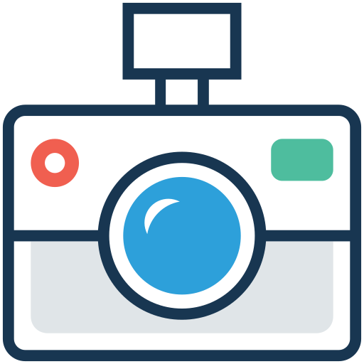 fotoapparat Generic Outline Color icon