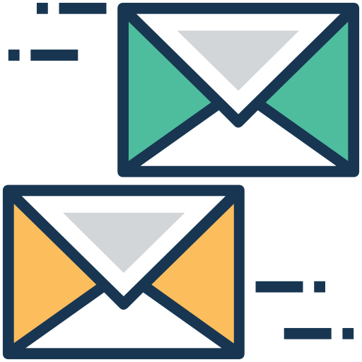marketing e-mailowy Generic Outline Color ikona