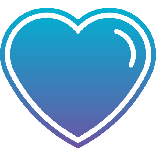 Heart Generic Flat Gradient icon