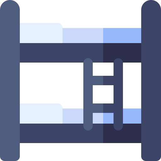 etagenbett Basic Rounded Flat icon
