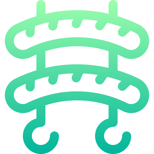 salchichas Basic Gradient Lineal color icono