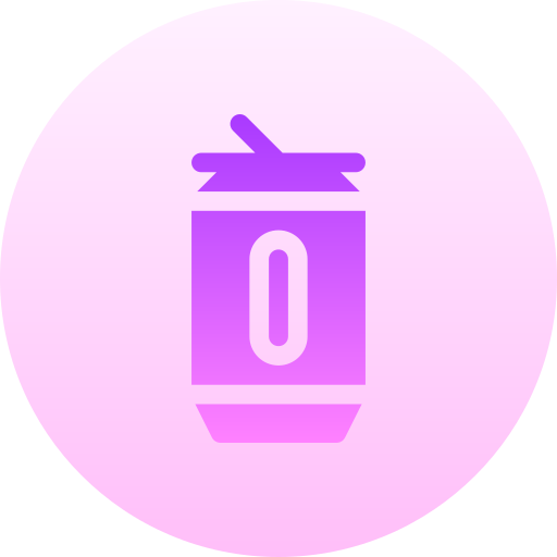Beer can Basic Gradient Circular icon