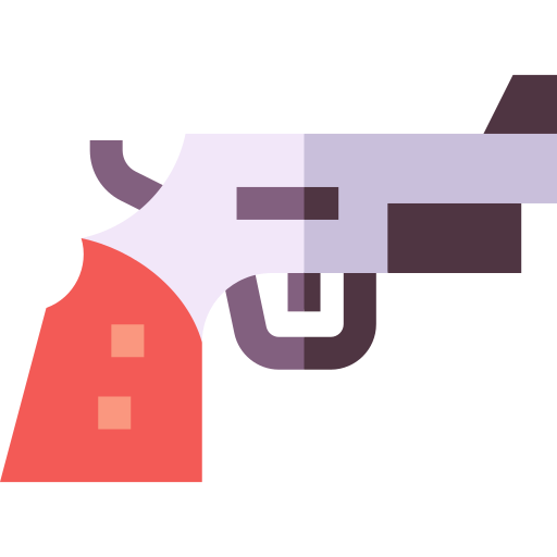 pistole Basic Straight Flat icon