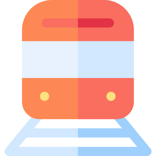 Railroad Basic Rounded Flat icon