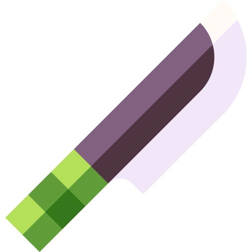 cuchillo Basic Straight Flat icono