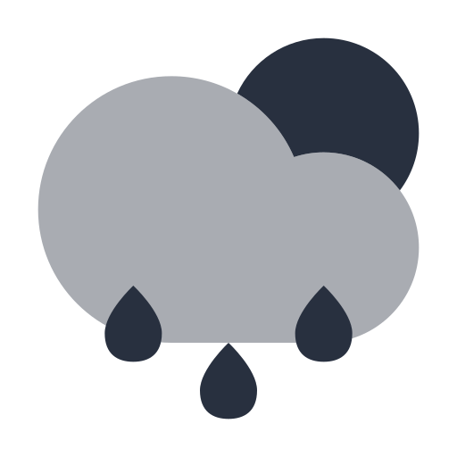 雨 Generic Grey icon