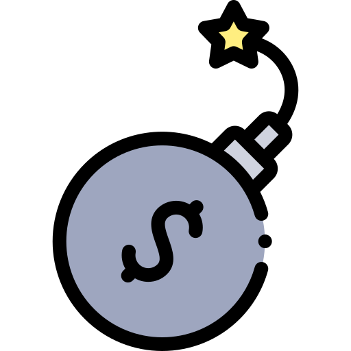 Debt Detailed Rounded Lineal color icon