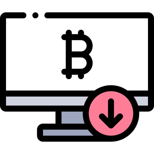 Криптовалютный кошелек Detailed Rounded Lineal color иконка