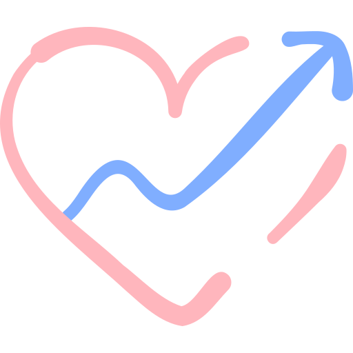 Heart rate Basic Hand Drawn Color icon