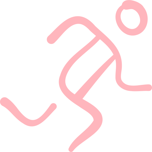 달리기 Basic Hand Drawn Color icon