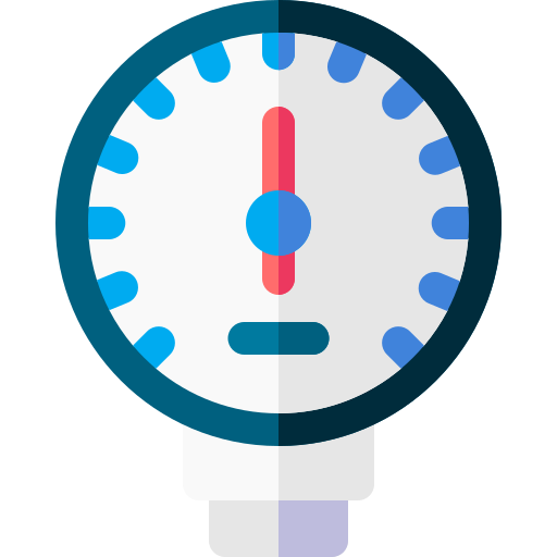 Meter Basic Rounded Flat icon