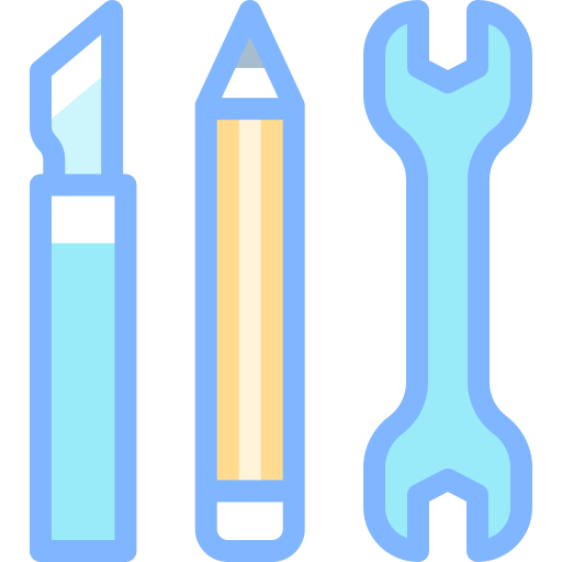 outils Detailed color Lineal color Icône