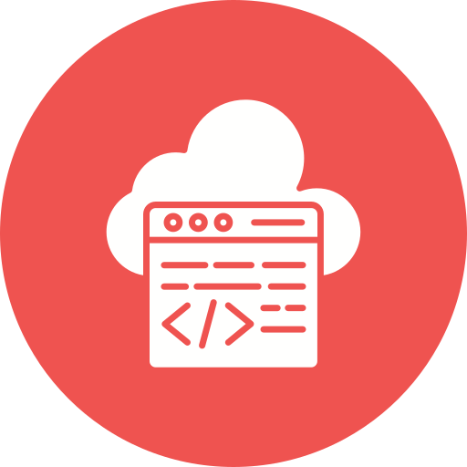 Cloud coding Generic Mixed icon