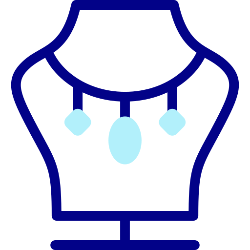 Ожерелье Detailed Mixed Lineal color иконка