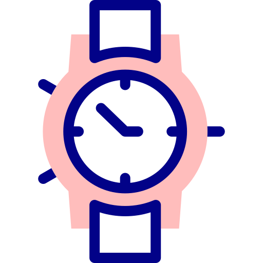 horloge Detailed Mixed Lineal color icoon
