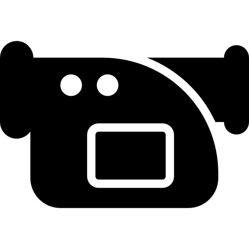 Video Camera Side View  icon