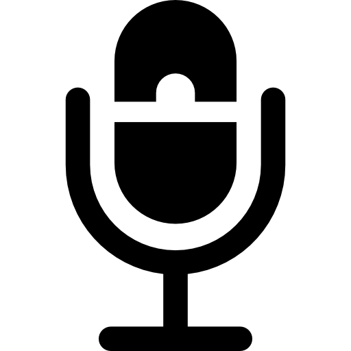 micrófono de radio  icono