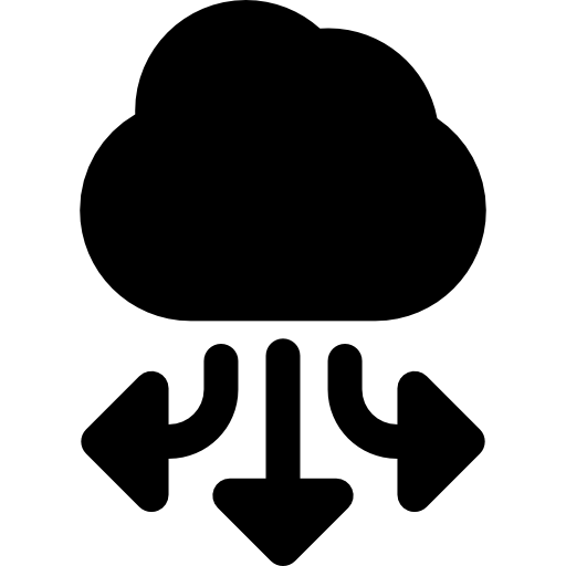 compartir nube  icono