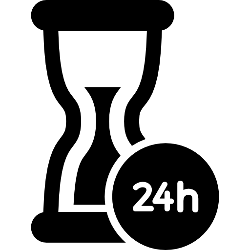 24 Hours Support  icon