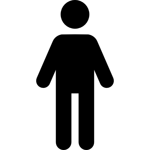 Masculine User  icon