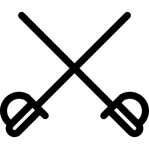 Fencing Fight Special Lineal icon