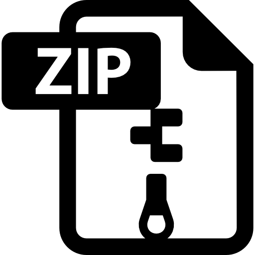 fichier zip  Icône