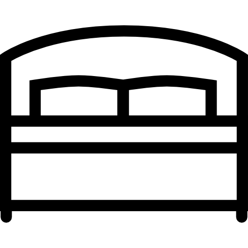 ogromne łóżko  ikona