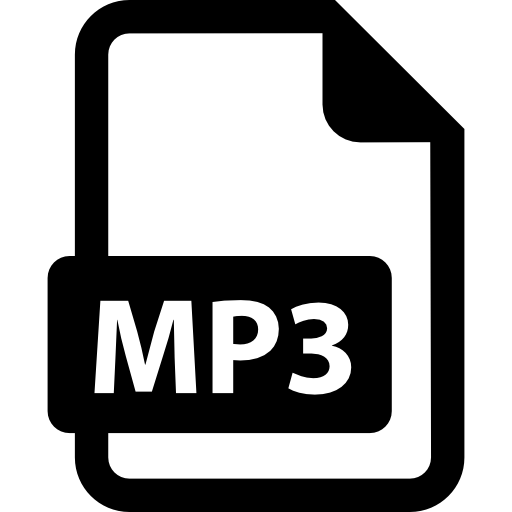 fichier mp3  Icône