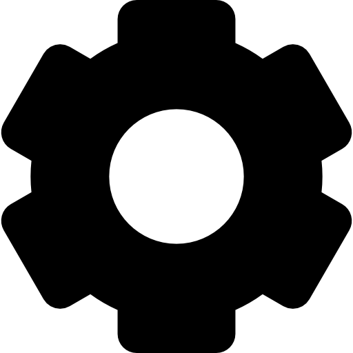 configuración gear  icono