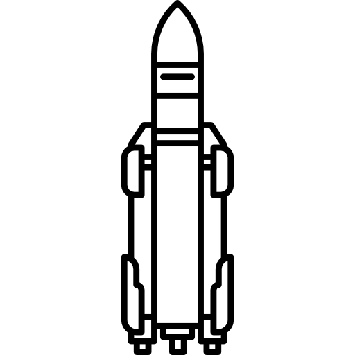 fusée spatiale Special Lineal Icône