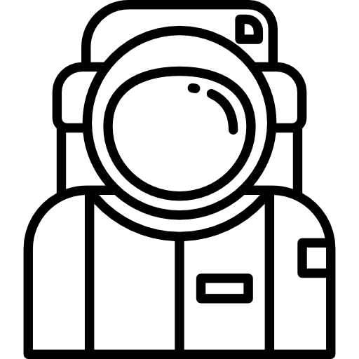 utente astronauta Special Lineal icona