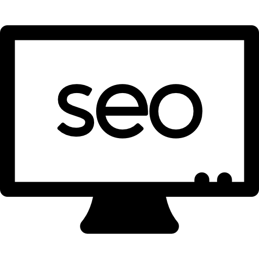 optimización seo  icono
