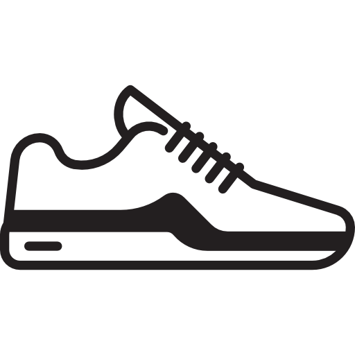 zapato deportivo  icono